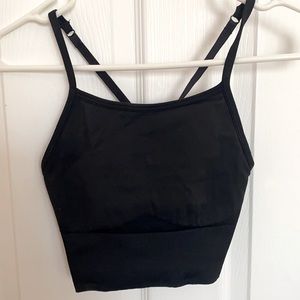 Lululemon seamless crop bra